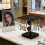 La solution compacte de stockage de lunettes-Double couche noire 6