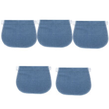 Adjustable Waistband Extender For Pregnancy Pants-Dark Blue