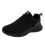 Schwarze Damen-Laufschuhe, Größe 7,5 1
