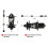 Mountain Bike Hub Set Front Rear32/36Hole Quick Release6 4