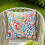 Conjunto de 2 capas de almofada para exterior com estampa paisley, impermeáveis, 45x45cm (18x18 polegadas). 2