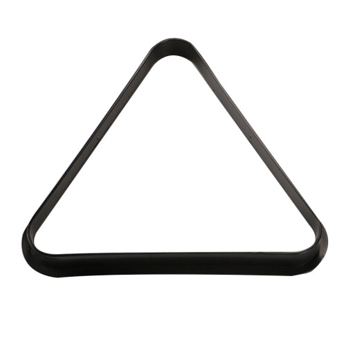 Plastic Triangle Billiard Ball Rack Black