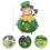 St. Patricks Day havepæl, plastik, 5 cm 1