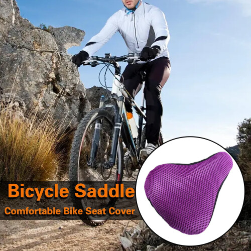 Cykelsædebetræk 3D Honeycomb Mesh Elastisk Pasform