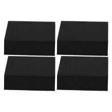 Rubberen loopbandmat voor tapijt (4 stuks)