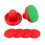 Air Hockey Set Red 8-Piece 3