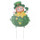 St. Patricks Day havepæl, plastik, 5 cm 5