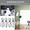 12-Piece Black Photography Backdrop Clips 5