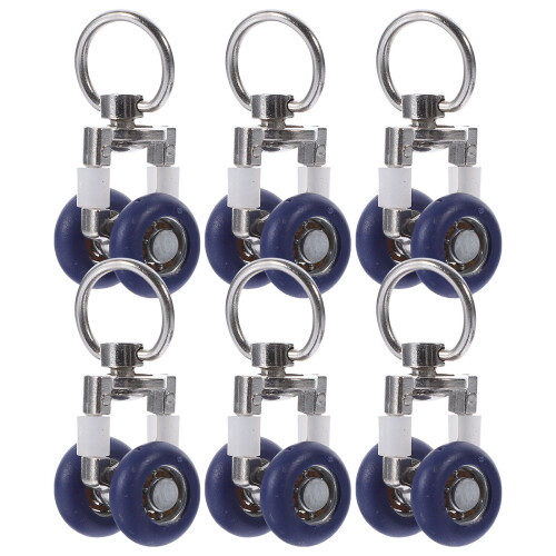 Set van 6 PE-gordijnrolsystemen