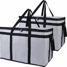 Isolerad matleveransväska 23x15x14in 2-pack
