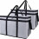 Μονωμένη τσάντα διανομής φαγητού 23x15x14in-Pack των 2 1