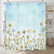 Daisy dusjforheng polyester vanntett 180x180 cm