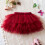 Rød pigetylskørt 2-3 år – Puffy Tulle Ballet 2