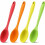 Set van 4 siliconen kooklepels, 27 cm, hittebestendig 1