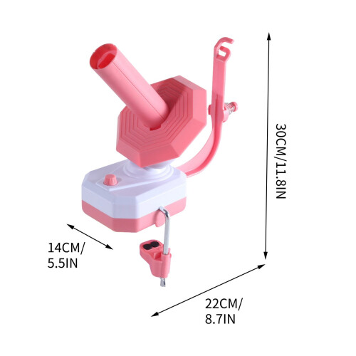 USB-Powered Yarn Ball Winder Plastic 1pc 2