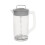 Food Storage Mixing Pitcher Clear Plastic 68 oz with Lid 2