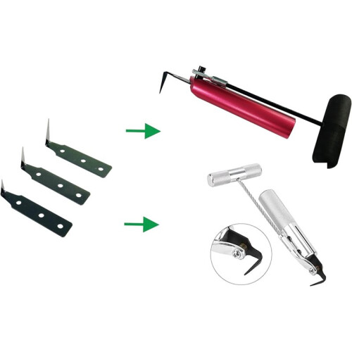 10pcs Car Auto Windshield Removal Blades for Disassembling Group Window Glasses Seal Hand Tools Parts 2