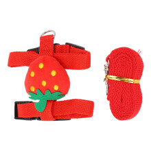 Harnais lapin ajustable, design décoratif, matière douce, tendance et élégant, harnais pour petit animal de compagnie, adorable harnais-gilet,