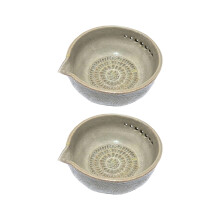 Ergonomic Resin Herb Peeler Bowl And Grater Grinding Plate-2