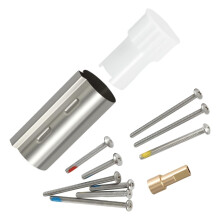Effective Extension for Single Handle Tub and Shower-Silver