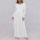 Women Long Sleeve Loose Plain Plus Size Maxi-royal blue S 4