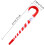 Candy Cane Pens Blue Ink 24 Pack Christmas Decor 3