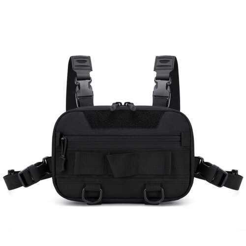Fishing Tackle Backpack with Chest Conversion and Rod Holder