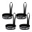 Ski Glove Leash Elastic Wrist Strap 4 Pcs 1