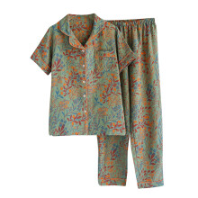 Women's Lightweight 2-Piece Lounge Set, Cropped Pants &