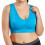 Sport-BH för kvinnor – mörkblå, plus size 2