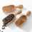 Colher de café em madeira de acácia, 5 x 15 cm (2 x 6 polegadas), 1 unidade 4