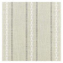 Camino de mesa de algodón y lino con dobladillo y bordado,