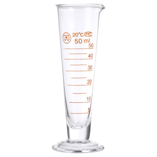 50-ml-Messbecher aus Borosilikatglas
