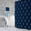 Nautical Anchor Shower Curtain 72x84 in Polyester 4