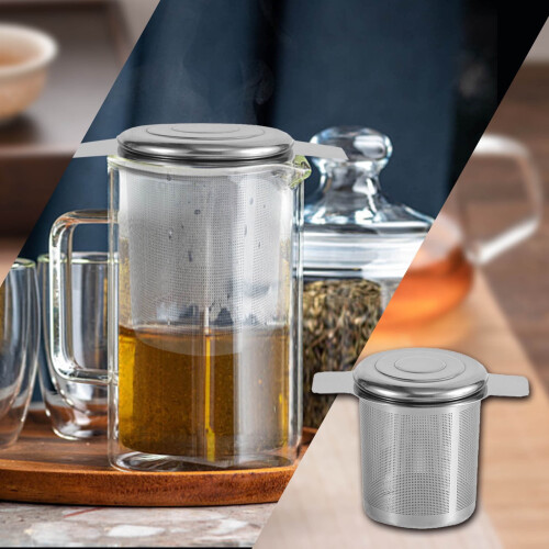 Teinfuser i rustfrit stål til tekande – stor 2
