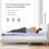Surmatelas en mousse à mémoire de forme EDX King 5 cm 2