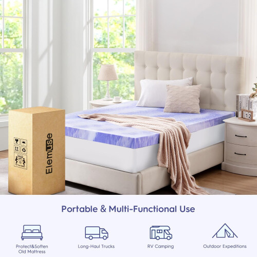 Surmatelas en mousse à mémoire de forme EDX King 5 cm 2