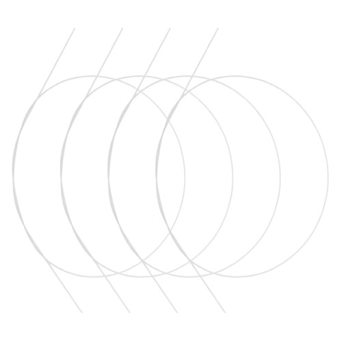 Glasfiber dragestænger 100 cm 4 stk.