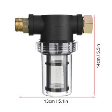 Filtro in linea per tubo flessibile per idropulitrice, 100 e 40 mesh