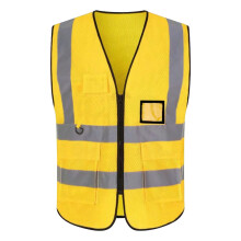 Herrväst med hög synlighet XL