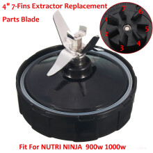 Lama estrattore a 7 alette in acciaio inox per Nutri Ninja