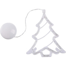 LED-Weihnachtsfensterlichter mit Saugnapf, Batterie