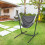Hammock Chair with Stand, 6-Height Adjustable, Gray 5
