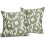 Fodere per cuscini verde salvia 40x40 cm (2 pezzi) 2