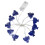 Chanukah Lights White LED Menorah String Lights 9 2