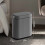 Motion Sensor Trash Can Plastic 2-Gallon Slim Cement Grey 2
