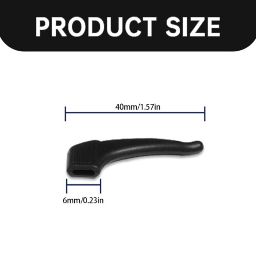 Silicone Eyeglass Ear Grips Anti-Slip 2 pcs 2