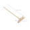 Zen-haverive i træ, beige, 14,5 cm 2