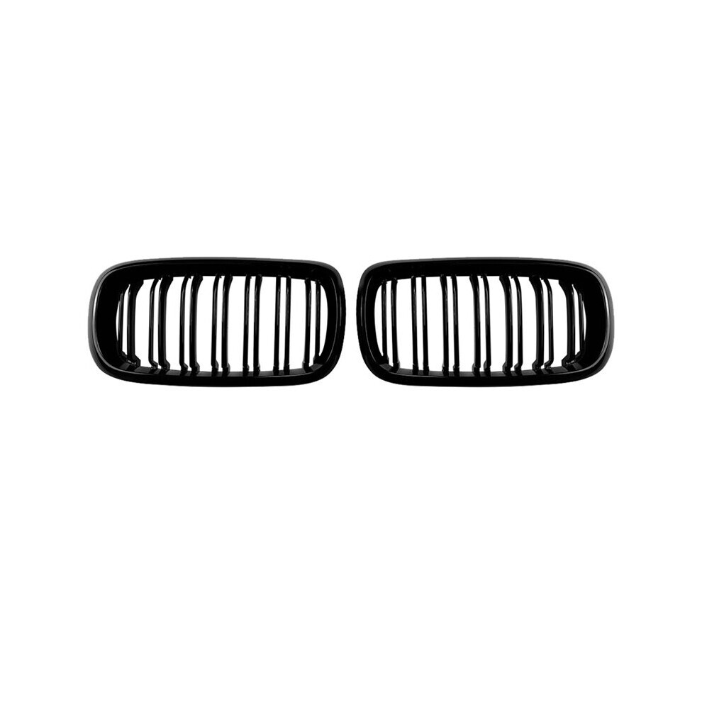 Car Front Kidney Grill Air Intake Grille Front Hood Grill Double  Grille for  X5 F15 X6 F16 2014-2018
