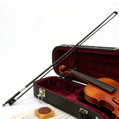 Archets de violon hautes Performances, taille 4/4, tige en crin 1